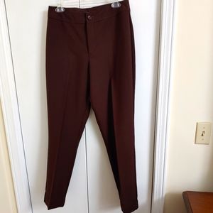 A. Byer California Dark Brown Dress Pants/Slacks - Size 10